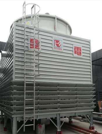 在高負荷的條件下，逆流式冷卻塔也能夠正常工作